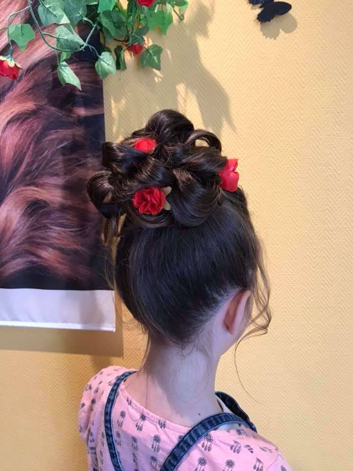 Chignon fille